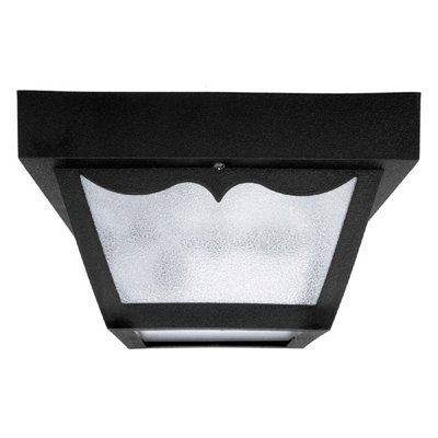 Plafonnier encastré géométrique unique à 1 lumière de 8 po Ethian