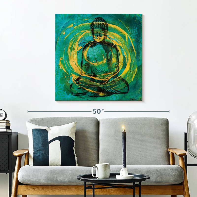 Javetta Centered Buddha, 30" H x 30" W