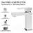 Premium Chrome Bathroom Sink Faucet, Solid Brass Modern Design For Home Vanity
