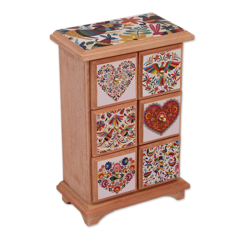 Boîte à bijoux en bois