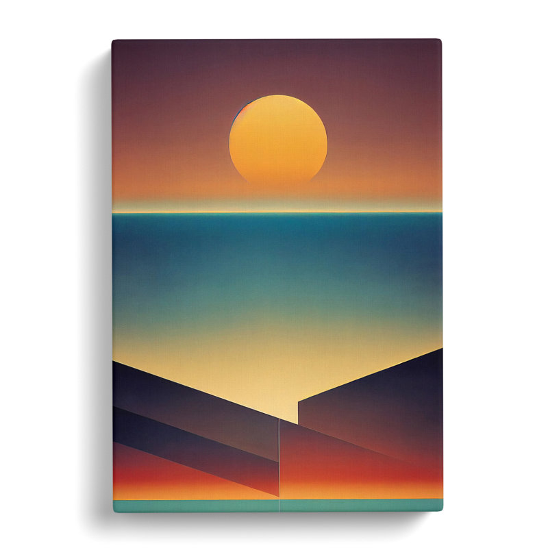 Giuliano Sunset Conceptual Vol.1 - Wrapped Canvas, 50cm H x 35cm W x 3cm D