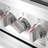 Cosmo 36 in. Nebula Collection 4.4 cu. ft. Gas Range, 5 Burners, Rapid Convection Oven, Cast Iron Grates in Stainless Steel