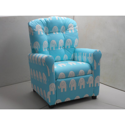 Esarosa Kids 14'' Recliner and Ottoman