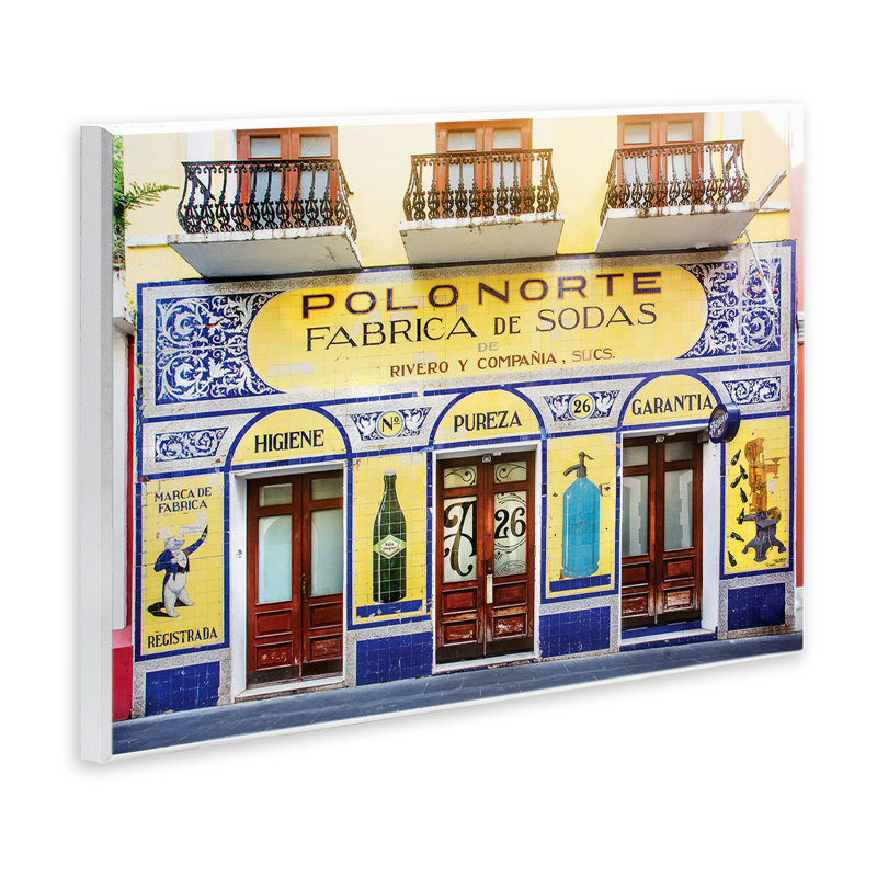 Plaque murale polo Polo Norte, design par Seven Trees Design, H 10 po x l 15 po