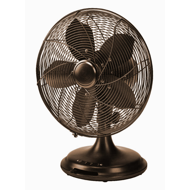 Ventilateur de table rotatif