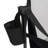 Hammock Camping Chair, Folding Portable Rocking Chair, Aluminum Alloy Adjustable Back Swinging Chair With Pillow Cup Holder, Recliner With Carry Bag For Outdoor Travel Lawn Backyard, Black  (2pcs)-298984285