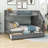 Goldean Kids Twin Over Full Bunk Bed with Drawers-805148199