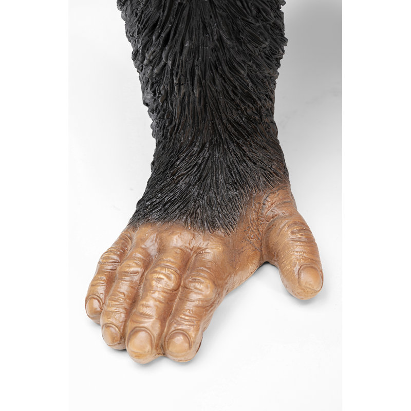 Butler Playing Chimp Figurine