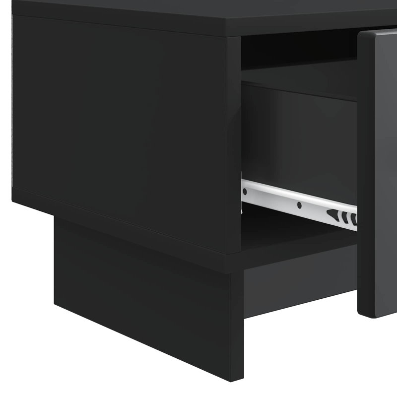 Unfinished TV Stand for TVs up to 65", Black