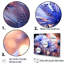 «Dreamy Purple Cornflowers Impression II», ensemble d'art mural-107753078