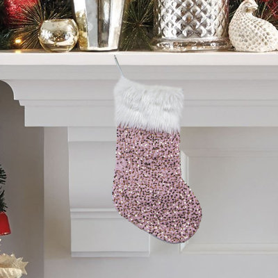 Bas de Noël non tissé ornements d'arbre de Noël pendentif Noël bas de cheminée suspendus décoration bonbon cadeau sac collations stylo contenant décorations pour la maison