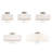 Flaire Fabric Semi Flush Mount-535900989-420096979