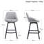 Absalom 65cm H Swivel Linen Counter Stool-1438435676