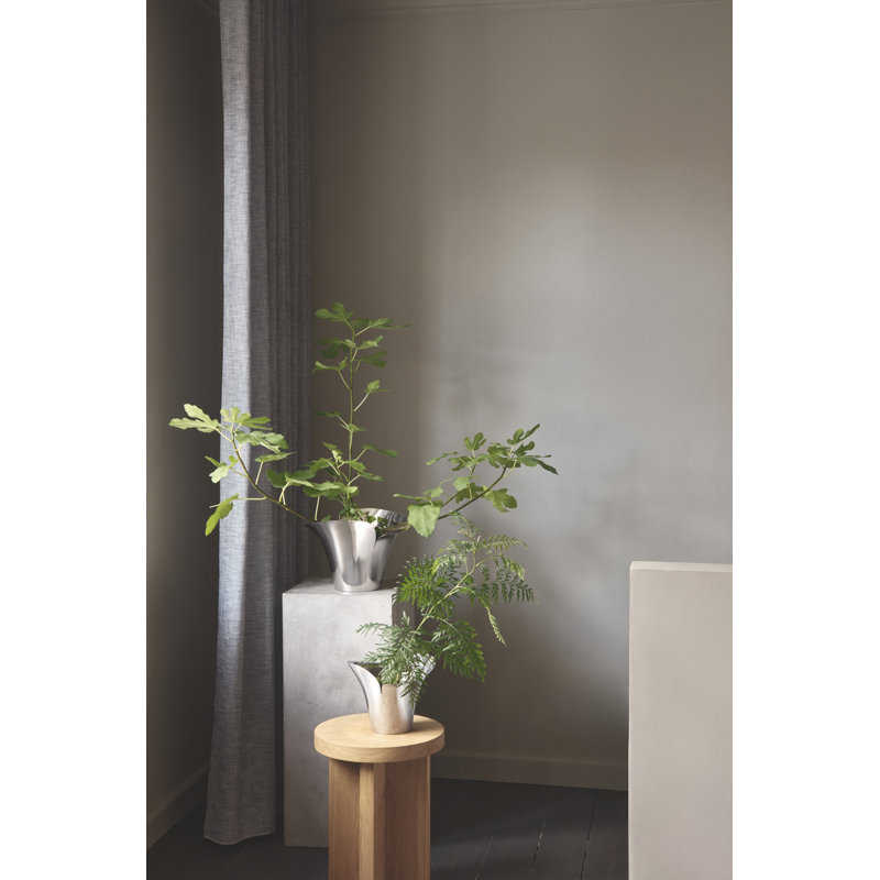 Bloom Botanica Stainless Steel Pot Planter, 8.78" H x 12.8" W x 11.85" D