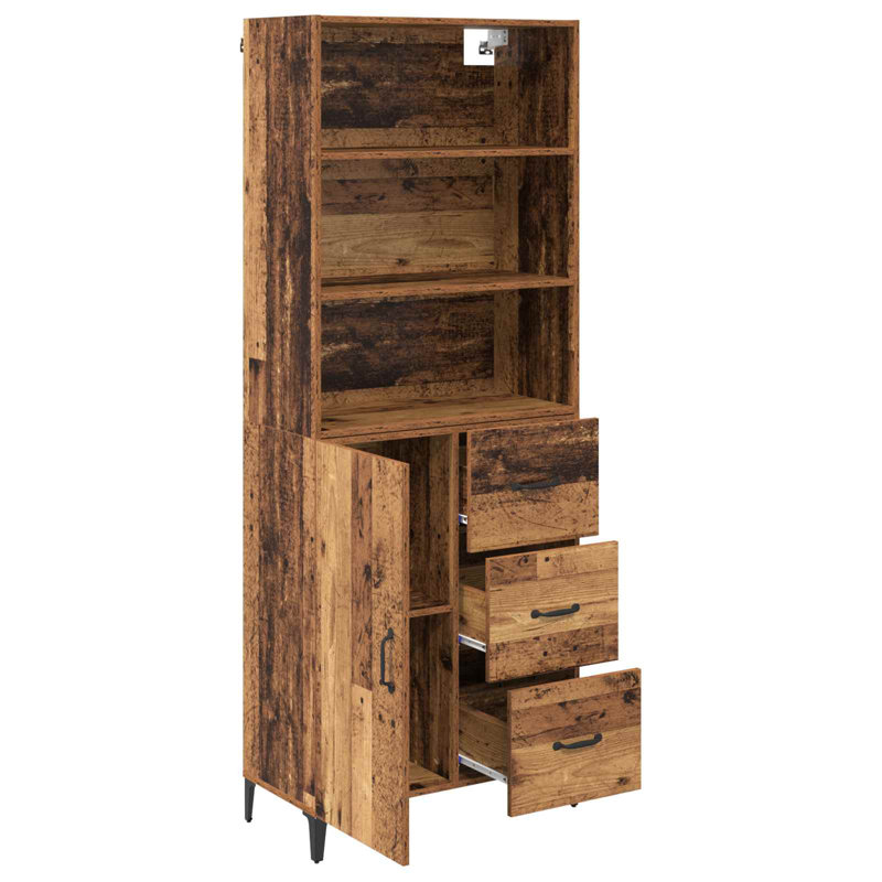 69.5cm Sideboard, Old Wood
