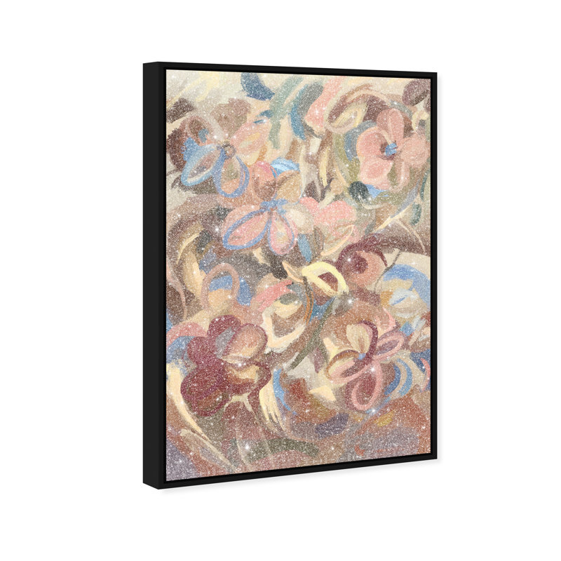 Moving Eden Print by Oliver Gal, 16"H x 11"W, Black Floater Frame