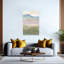 Highland Bloom L Impression d'art mural abstraite et contemporaine représentant un paysage naturel-133977478