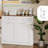 Double Tilt Out 2 X 10 Gallon Cabinet Trash Can(Not Include Trash Can)