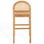 Laylie Rattan And Leather Counter Stool-1908221491