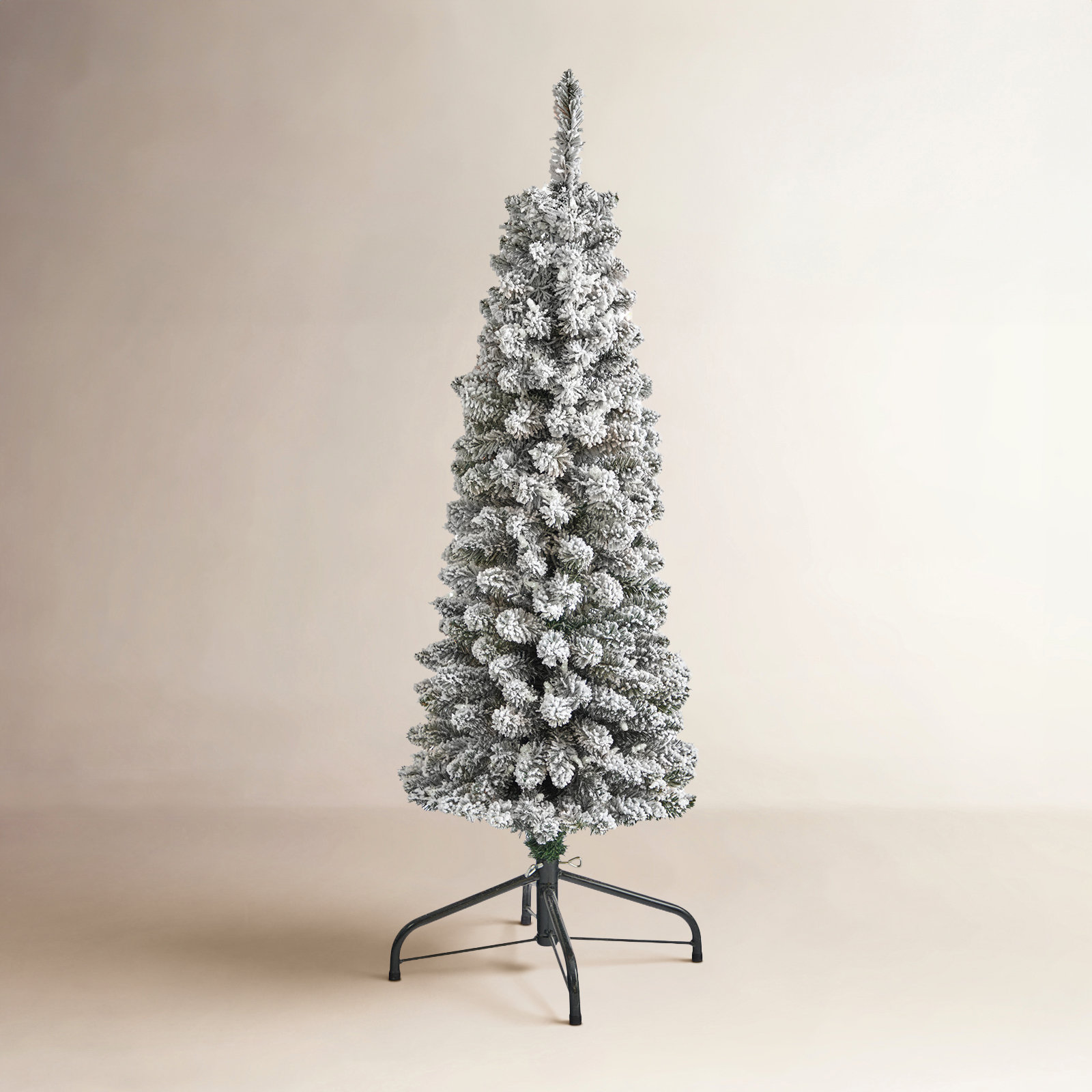 Lighted Artificial Christmas Tree, 4' H
