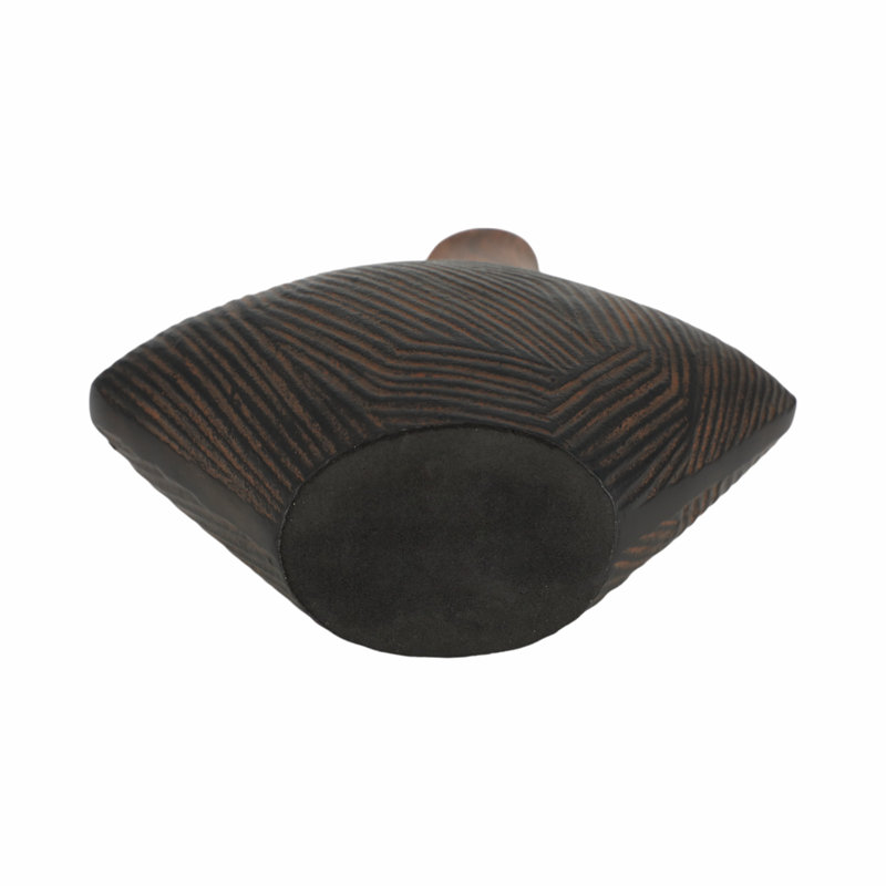 Kenai Handmade Wood Table Vase, 9"H x 10"W x 5"D 