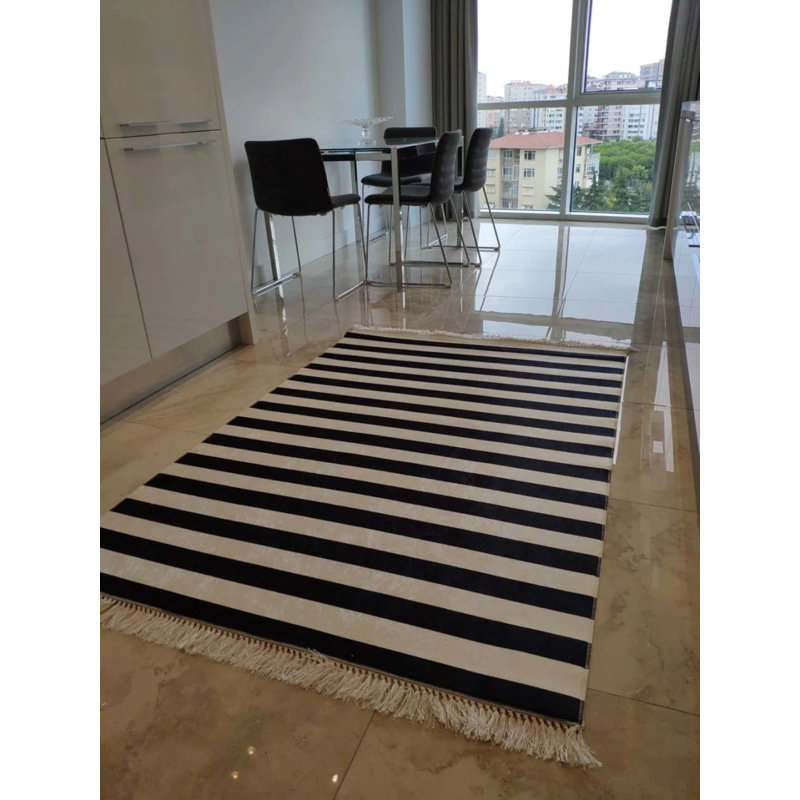 Tapis Masanao avec envers antidérapant, Tapis de couloir 2 pi 7 po x 5 pi 11 po