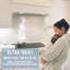 Hotte de cuisine incandescente 35,5 600 CFM en acier Staniless