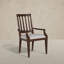 Mathis Wood Sculpted Back Dining Arm Chair-1754084790