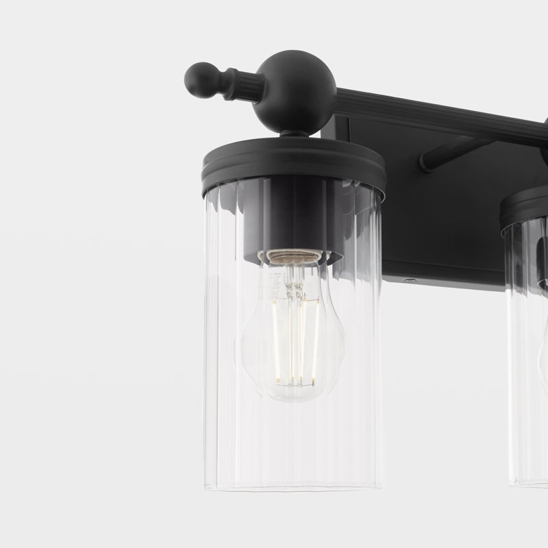 Meuble-lavabo 3 lumières LEE Boulevard, Matte Black