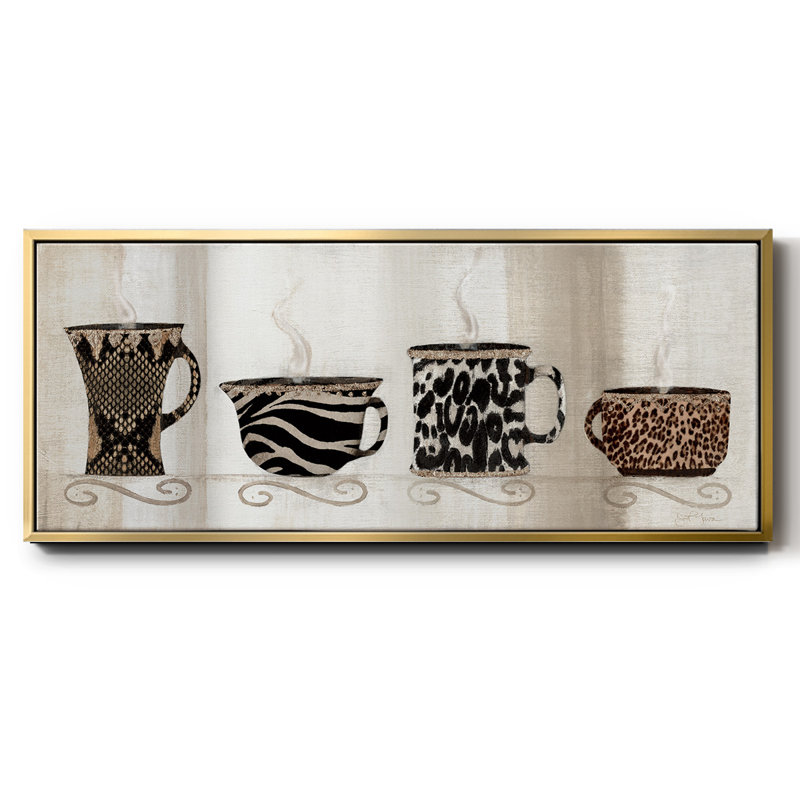 Coffee Skins II- Framed Canvas