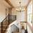 5-Light Dimmable Shaded Chandelier-1570108896
