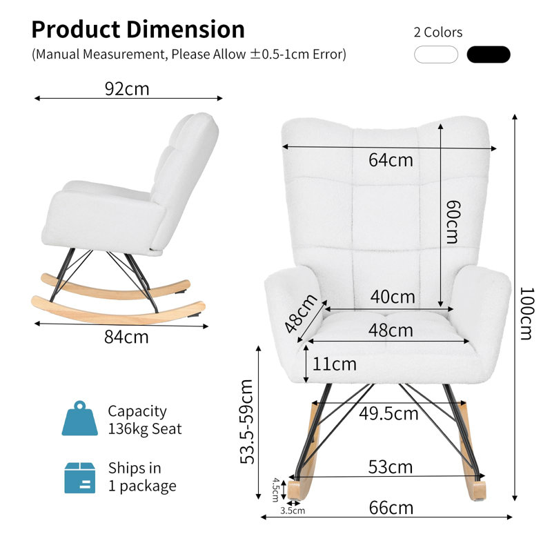 Rocking Chair, White