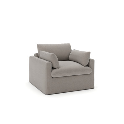 Luna Slipcovered Chair and a Half by Birch Lane