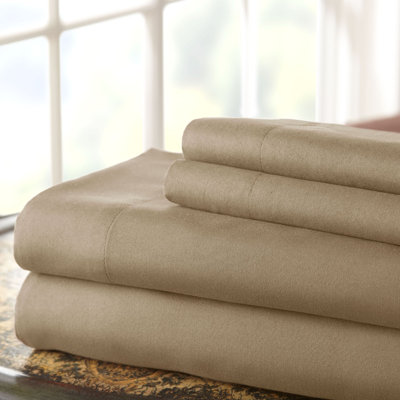 Lanester Microfiber Machine Tufted Sheet Set