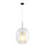 Luminaire suspendu Dusk - noir - transparent-125545571