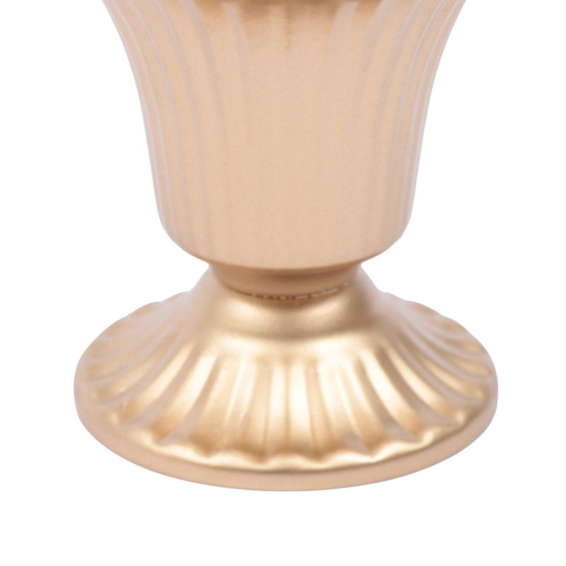 10 vases dorés 10PCS; Vases dorés pour centres de table; Vase de mariage