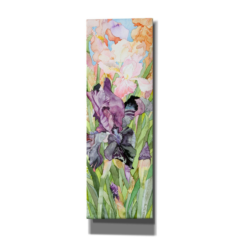Sur toile, H 36 po x l 12 po x P 1,5 po