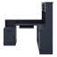 Built-In Outlet, Drawer Tower, Bookshelf—Modern Study, Gaming & Storage Hub