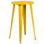 Ensemble de tables de bar rondes en métal pour l'intérieur et l'extérieur Gyala-96104969-96103403