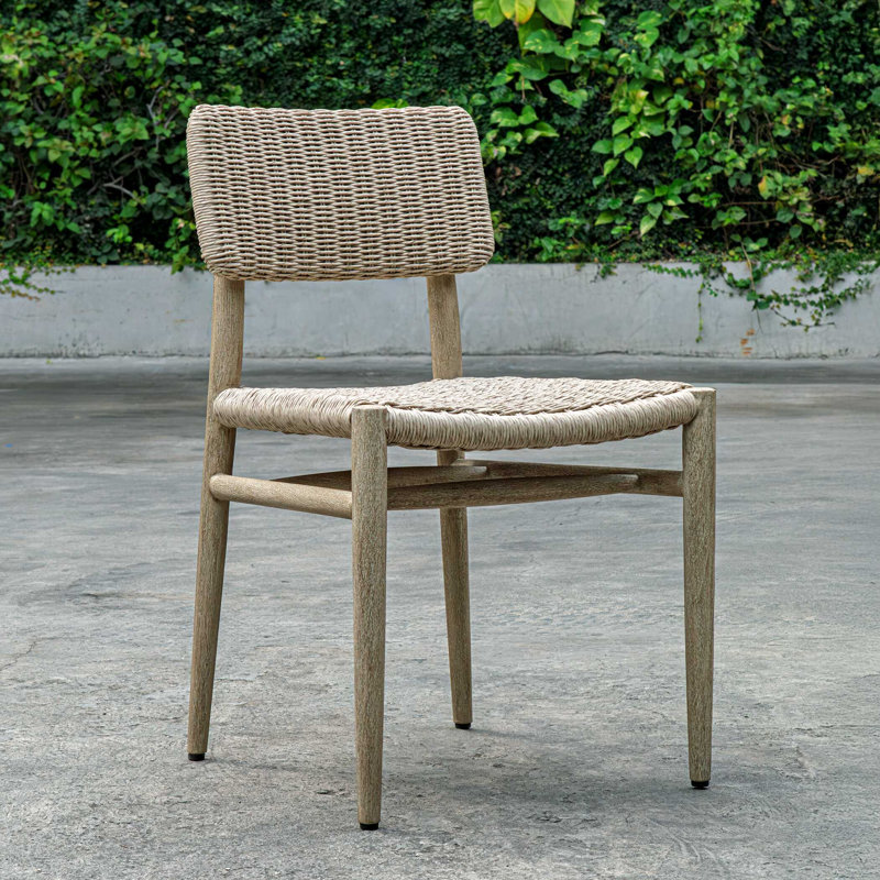  Chaise d'extérieur en osier Kailua