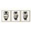 Série abstraite CI - Ensemble de 3 estampes numériques encadrées - Prêt à être accroché-1890625474-1890625482
