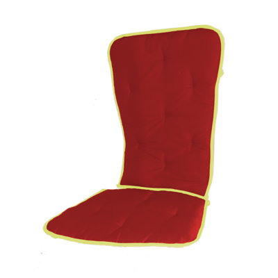 Coussin de siège/dossier à deux tons Uni