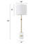 Lampe de table 31 po Saxby