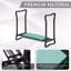 Tabouret pliable rembourré pour l'extérieur