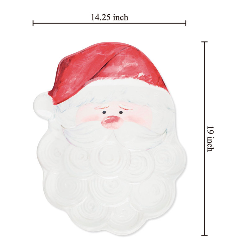 The Holiday Aisle® Depander Melamine Platter