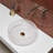 VanityIn 15.55'' Glass Circular Bathroom Sink-61781445
