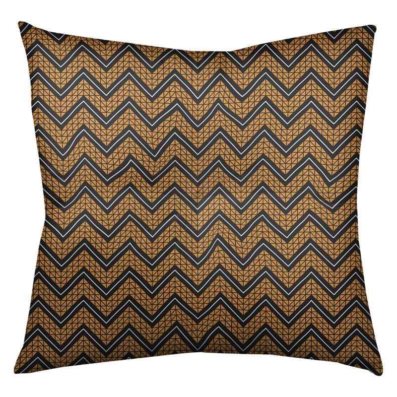 Coussin Rhonda Cheval, 30 po x 30 po, Brun marron