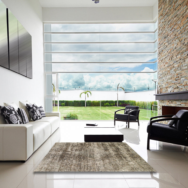 Valdese Abstract Indoor Rug, Square 8'