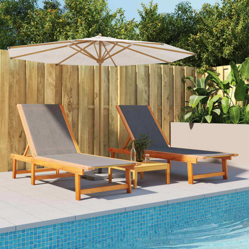 Chaise longue inclinable 78,7 po Keedysville