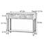 American Retro Solid Wood Console Table